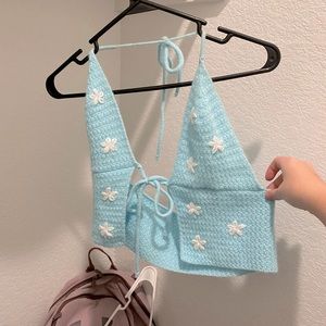 Beautiful handmade 70s inspired top!